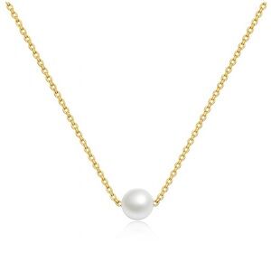 18k Gold plated Pearl Necklace